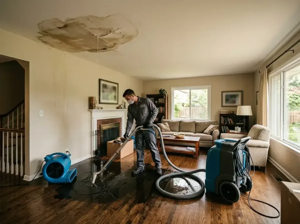 attic-pipe-burst-ceiling-drip-008 — frequently asked questions, Water Damage Restoration & Carpet Care in Chanute, KS